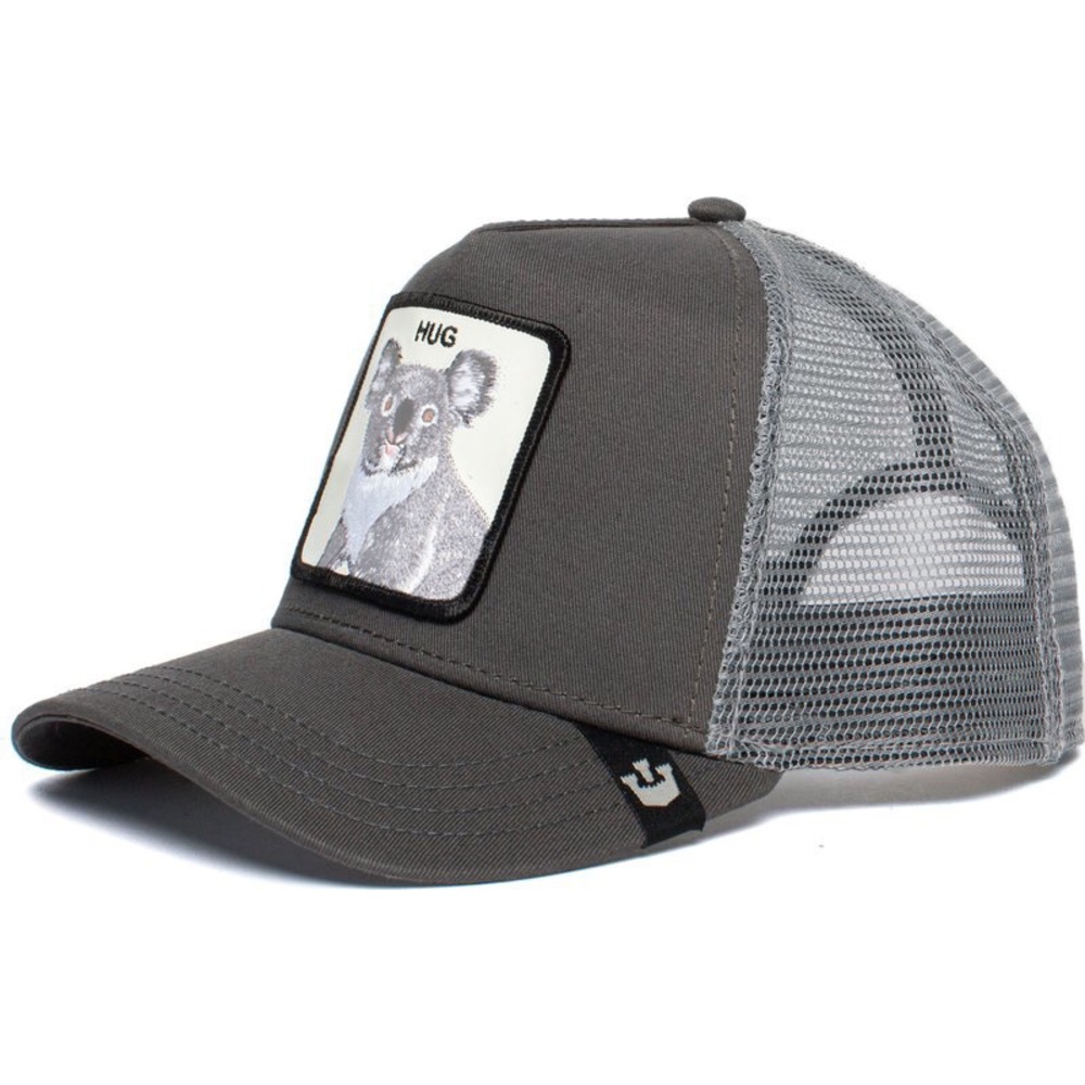 Goorin Bros Gray Koala Patch Trucker Hat